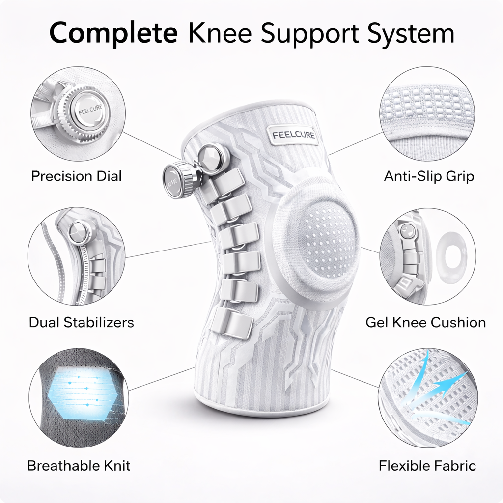 FEELCURE™ Adjustable Knee Brace